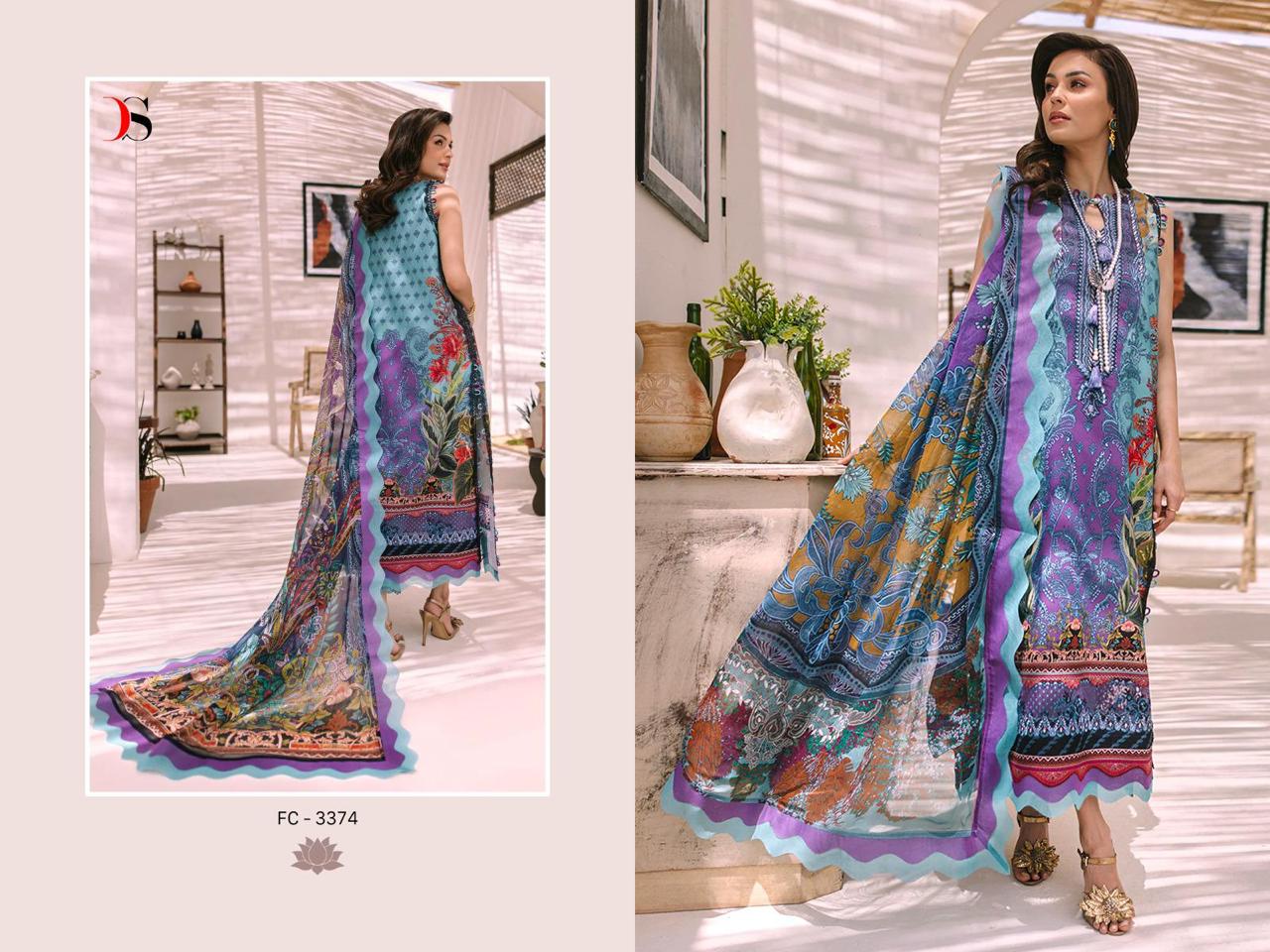 Deepsy Firdous Classic Lawn Vol 23 Pakistani Salwar Suits Catalog
